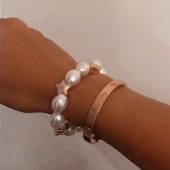 Pearls and stars bracelet - Picture 1 of 1
